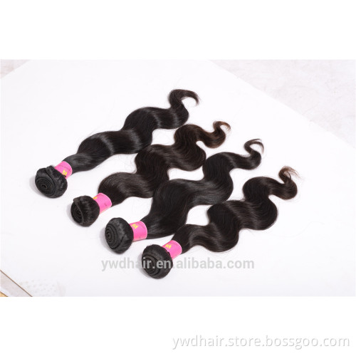 Indian Virgin Hair Body Wave Bundles 8A Grade Unprocessed Human Hair Weaves Bundles Yavida Hair Paypal